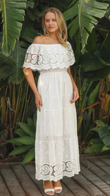 Orion Maxi Dress - White