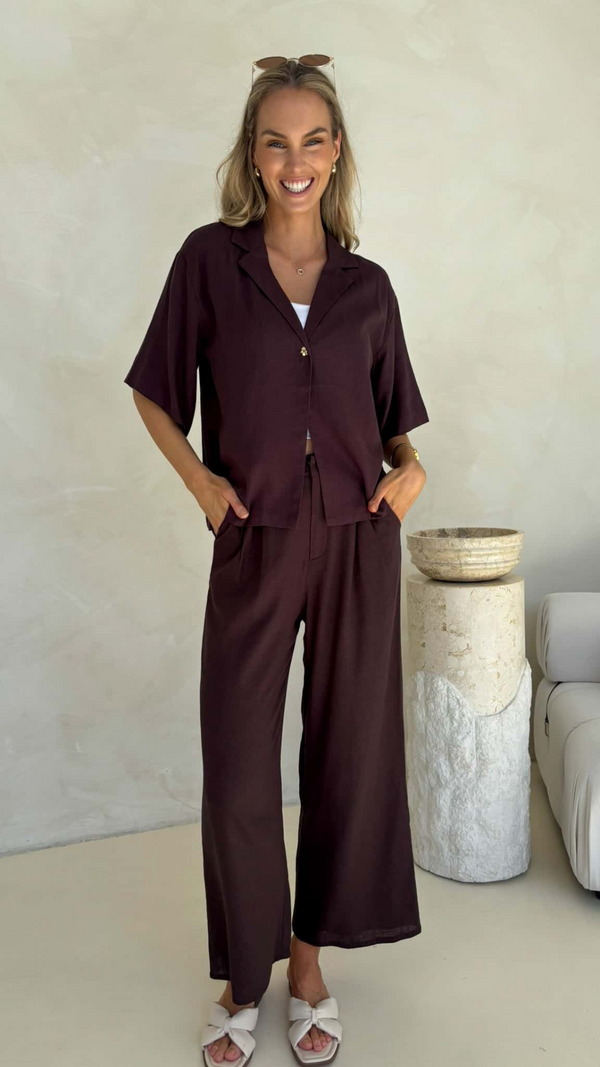 Alani Top - Chocolate
