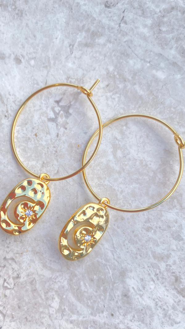 Ariel Earrings - Gold